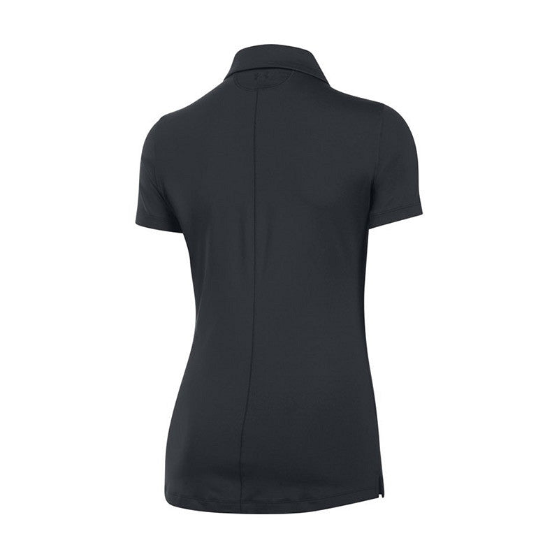 Damen Golf Polo Under Armour HG Zinger SS Schwarz
