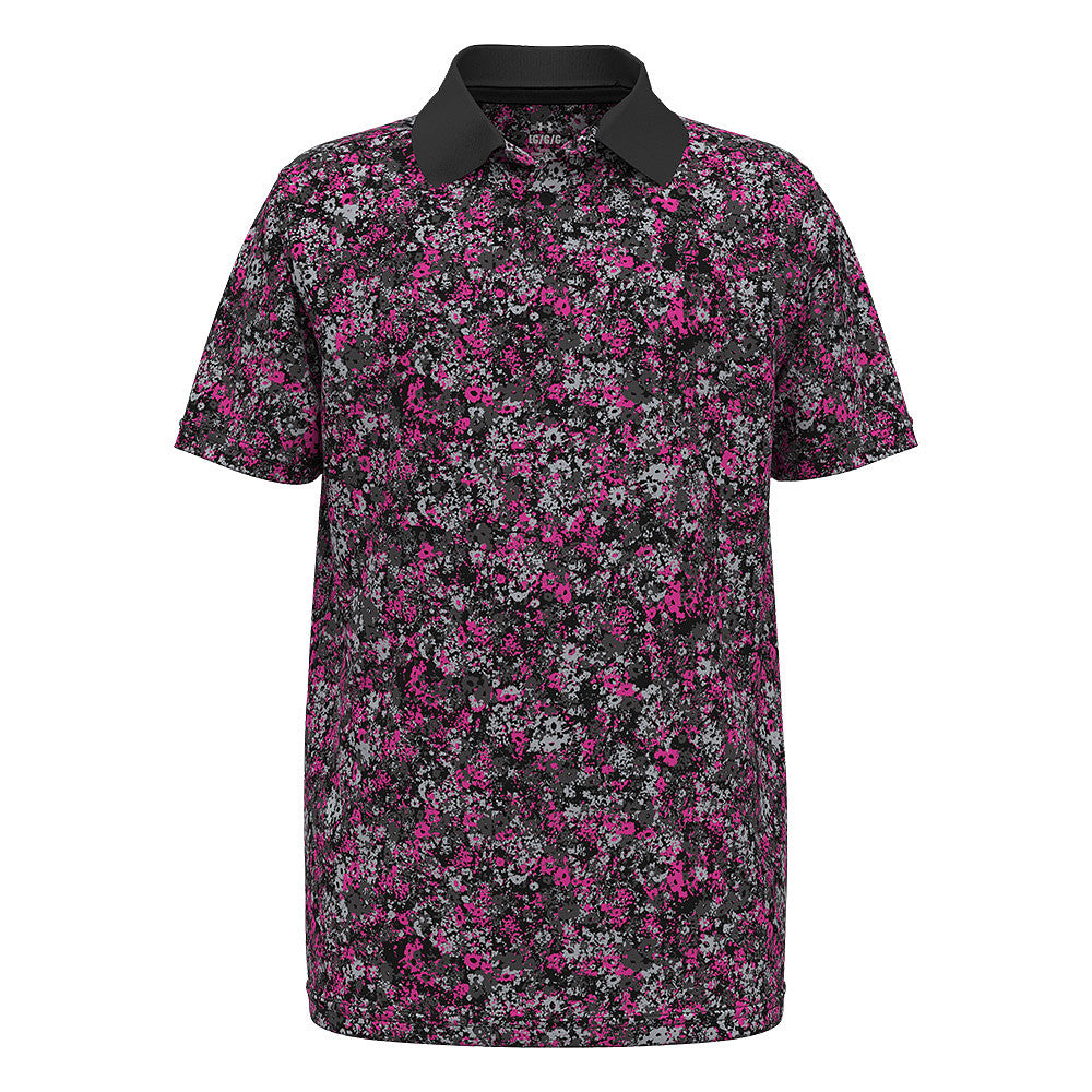 Polo Golf Junior Under Armour Perfomance Floral Speckle