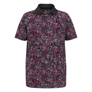 Polo Golf Junior Under Armour Perfomance Floral Speckle