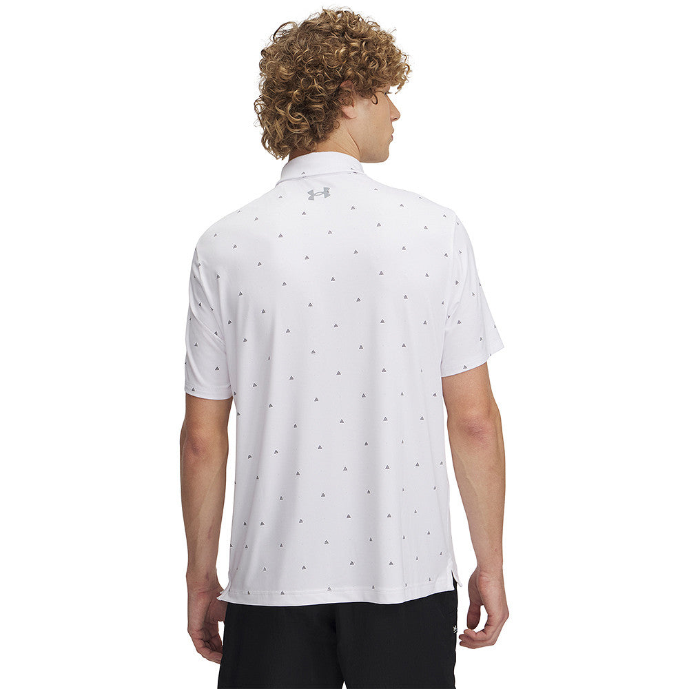 Under Armour Playoff 3.0 Printed Polo White / / Steel