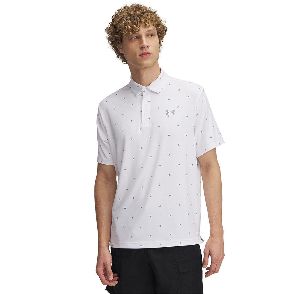 Under Armour Playoff 3.0 Printed Polo White / / Steel