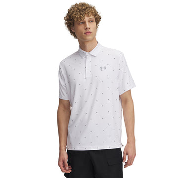 Under Armour Playoff 3.0 Printed Polo White / / Steel