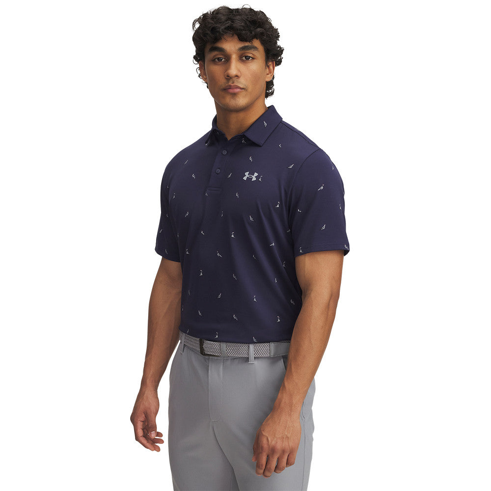 Polo de golf homme Under Armour Playoff 3.0 imprimé