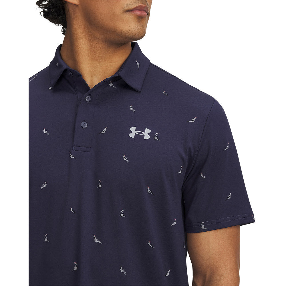 Polo de golf homme Under Armour Playoff 3.0 imprimé
