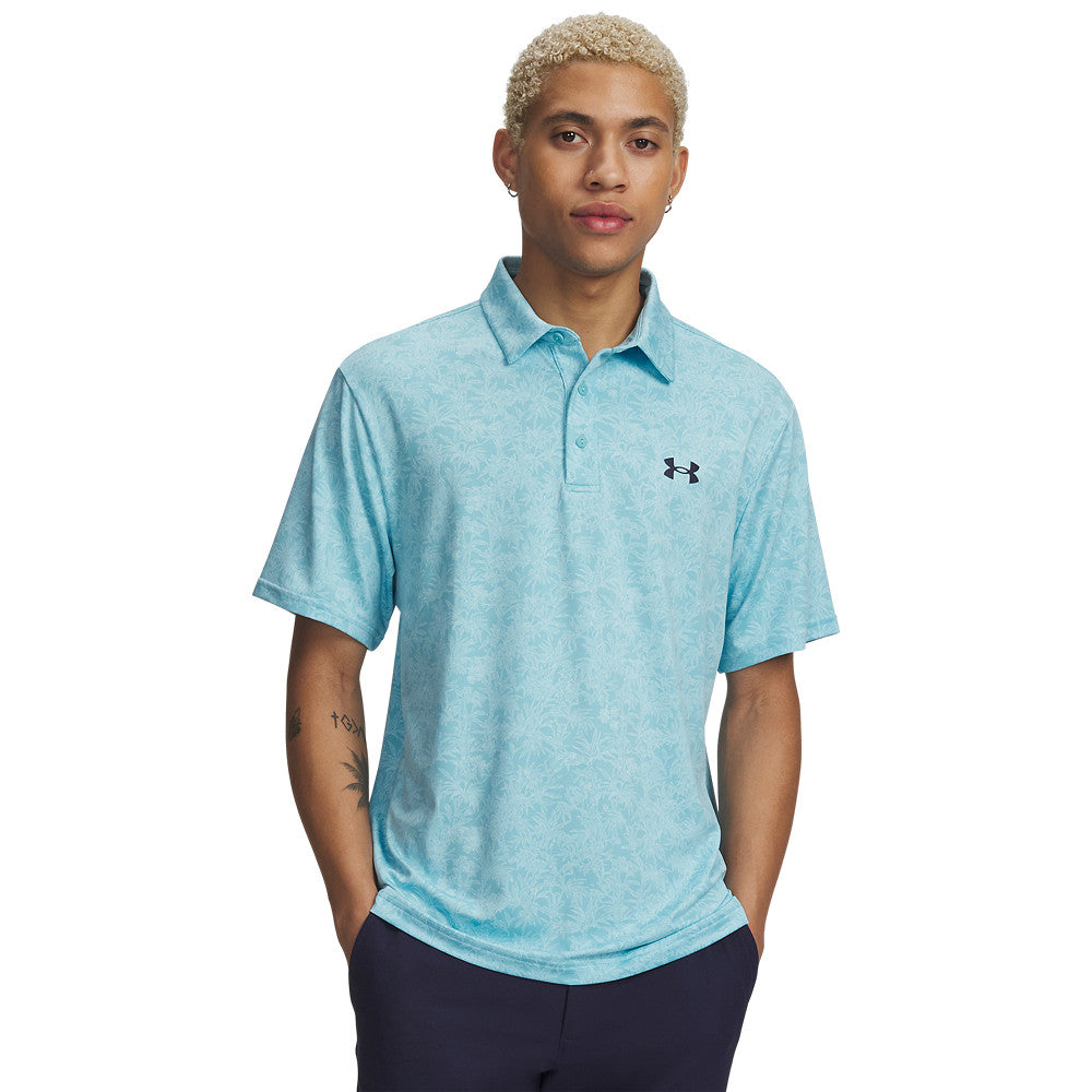 Polo de golf homme Under Armour Playoff 3.0 imprimé