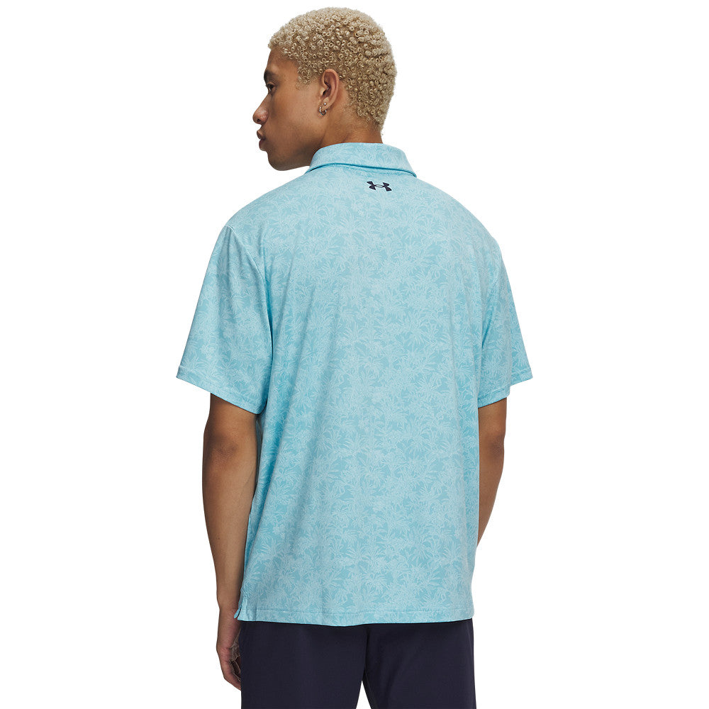 Polo de golf homme Under Armour Playoff 3.0 imprimé