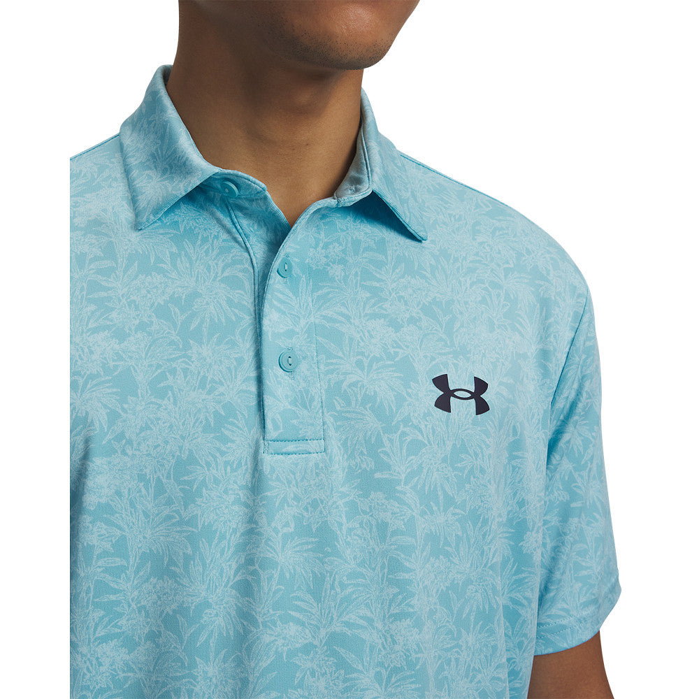 Polo de golf homme Under Armour Playoff 3.0 imprimé