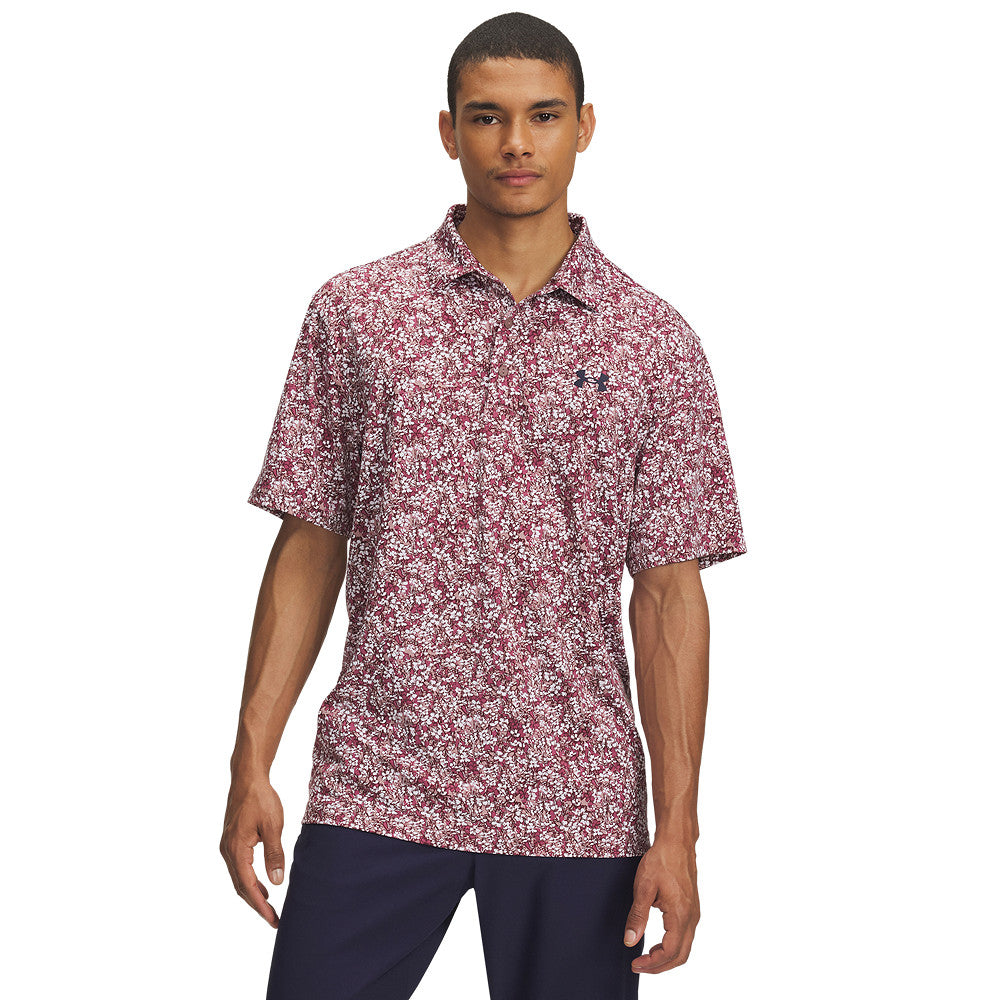Polo de golf homme Under Armour Playoff 3.0 imprimé