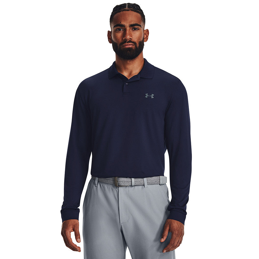 Herren Golf Polo UA Matchplay Langarm