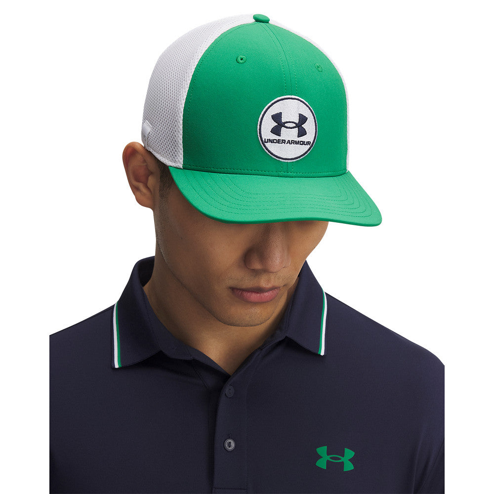 Kappe Under Armour Iso-chill Drive Low Grün/Weiß