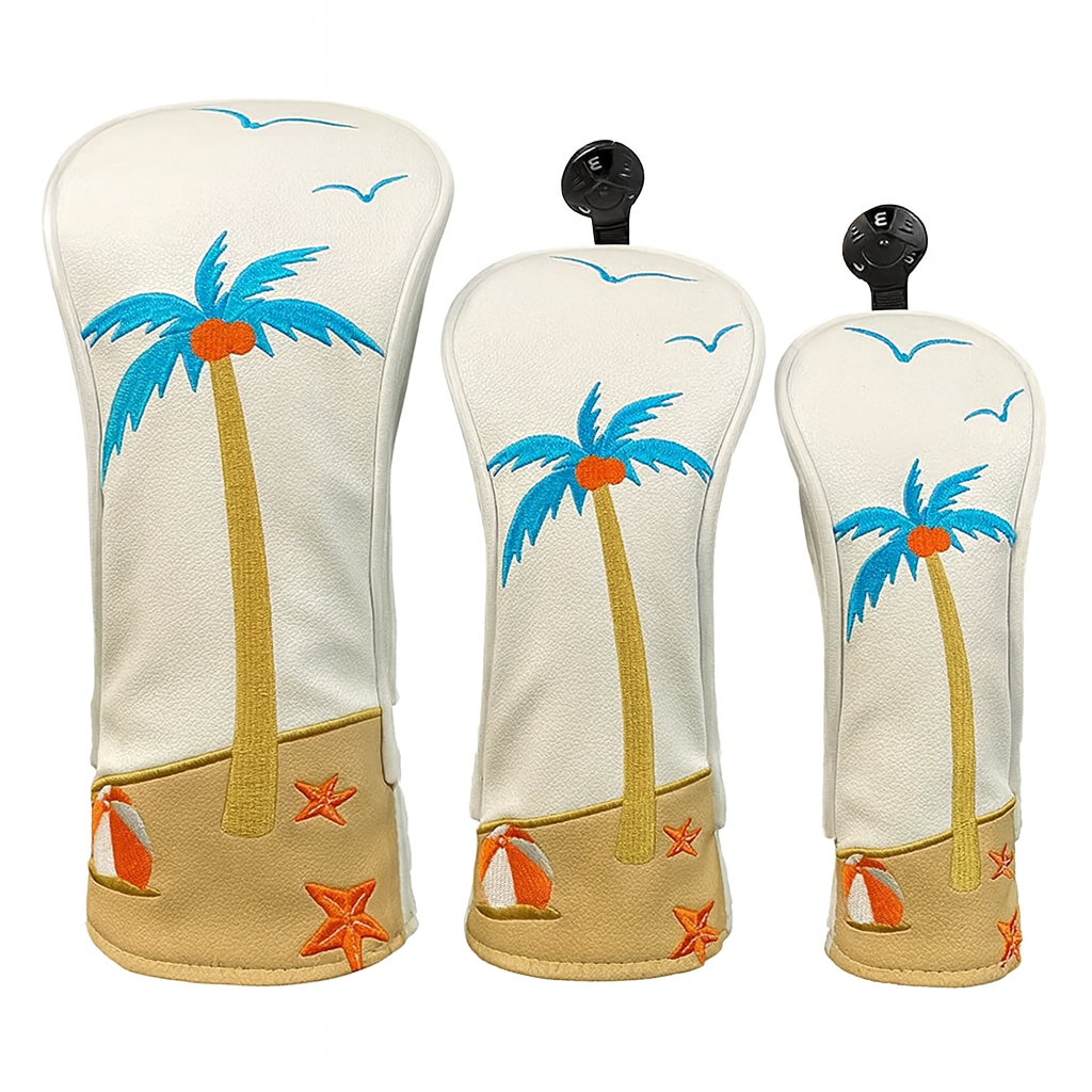 Palme Headcover Driver/Legno/Ibrido