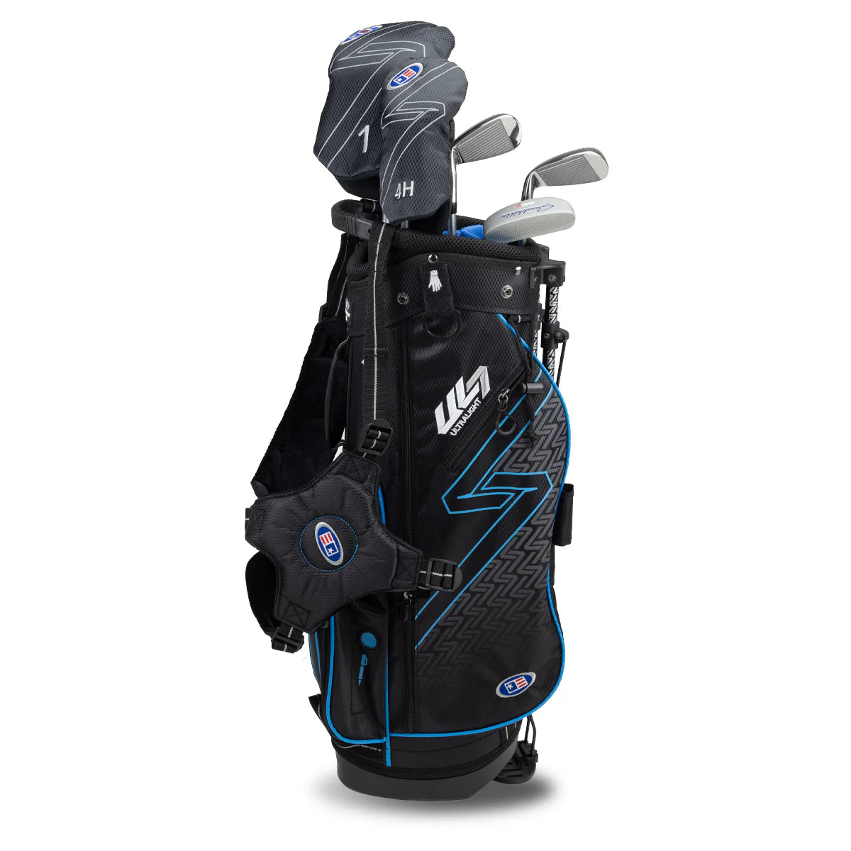 Us Kids UL7 48" Set Completo 5 Bastoni Azzurro Junior