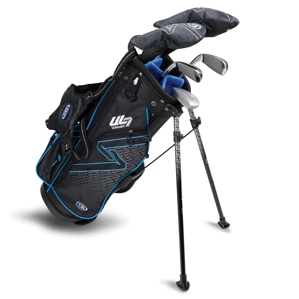 Us Kids UL7 48" Set Completo 5 Bastoni Azzurro Junior
