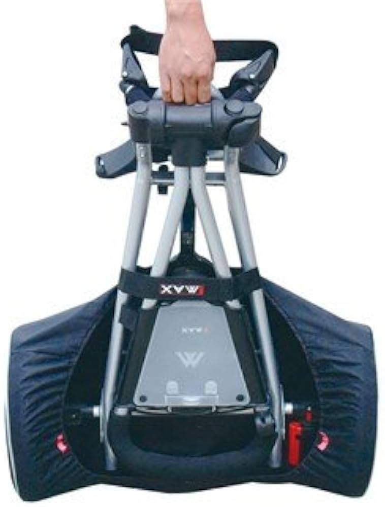 Big Max Wheel Cover – Radabdeckung für Golf-Trolley Ti Series