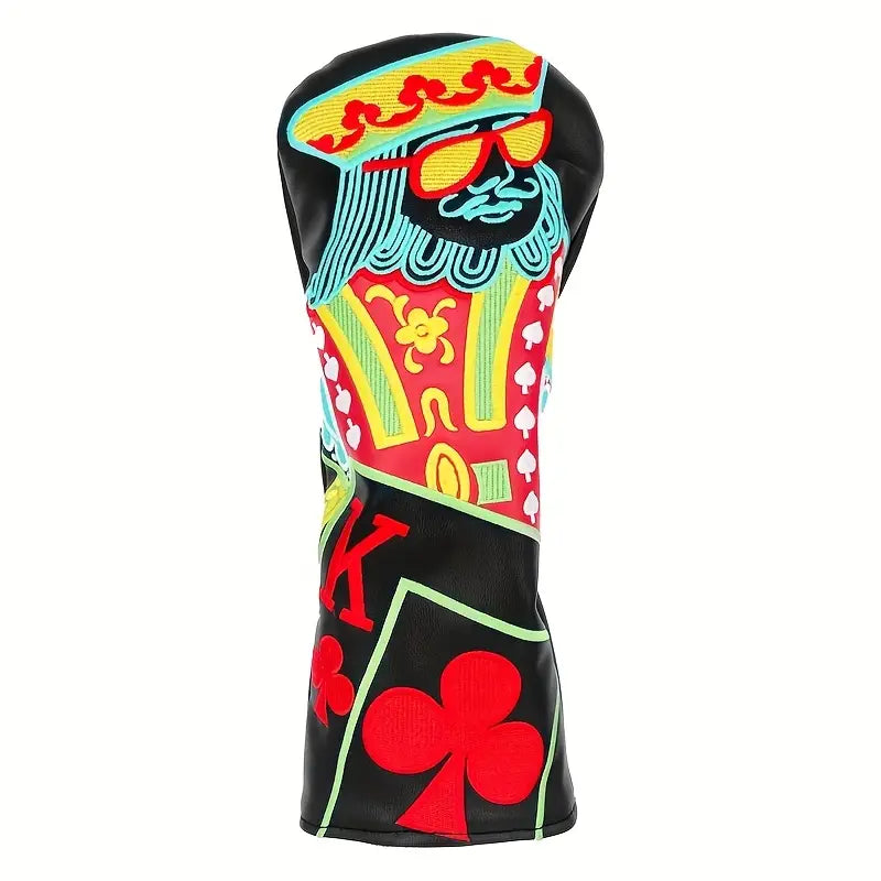 Carte da Gioco Headcover Nero Driver/Legno/Ibrido
