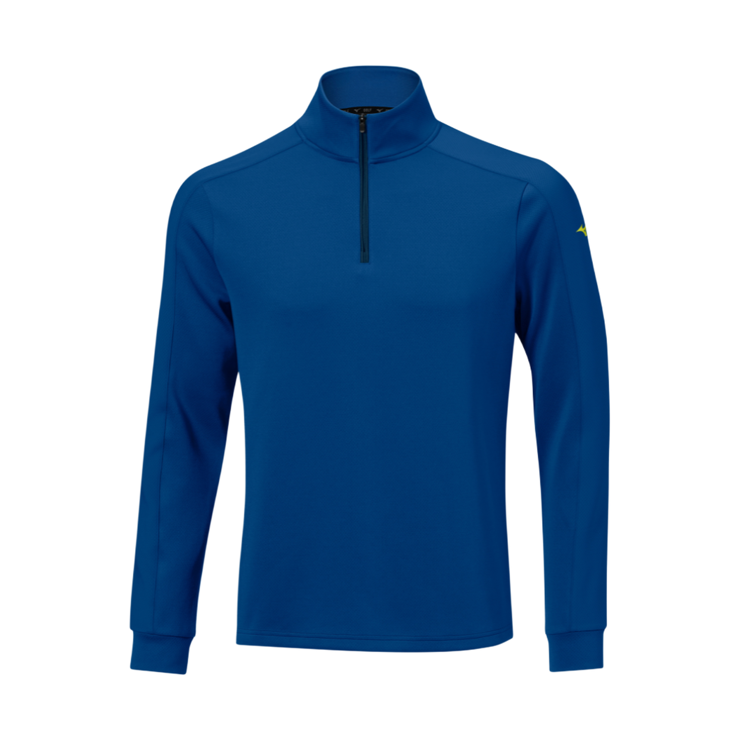 Felpa Golf Uomo Mizuno Elevated Warm 1/4 Zip Blu