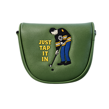 Headcover Golf Putter "Just Tap In" - Center Shaft