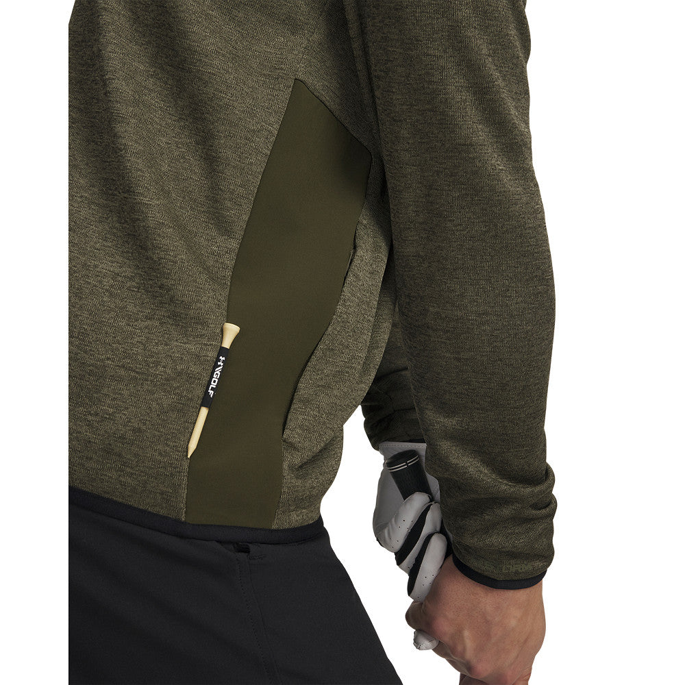 Under Armour UA Drive SweaterFleece Full Zip – Golf-Fleecejacke mit durchgehendem Reißverschluss für Herren