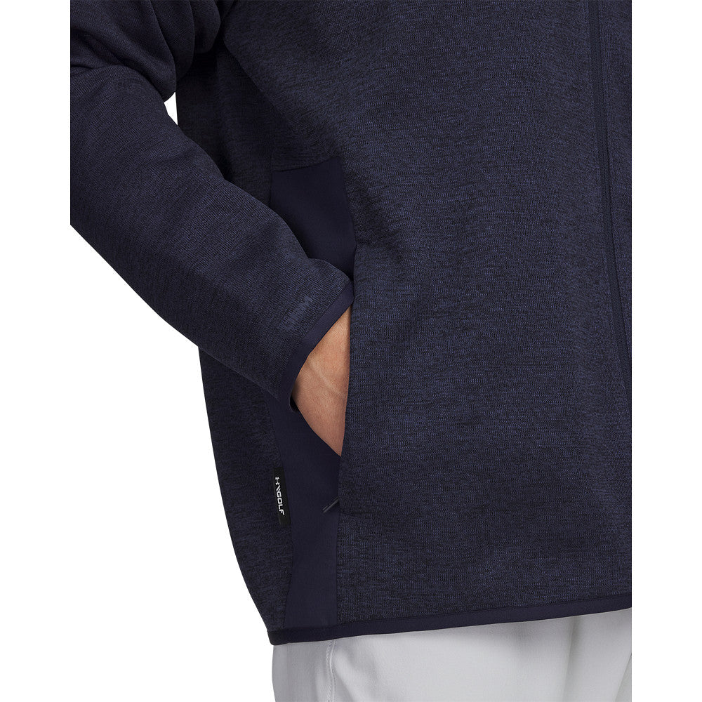 Under Armour UA Drive SweaterFleece Full Zip – Golf-Fleecejacke mit durchgehendem Reißverschluss für Herren