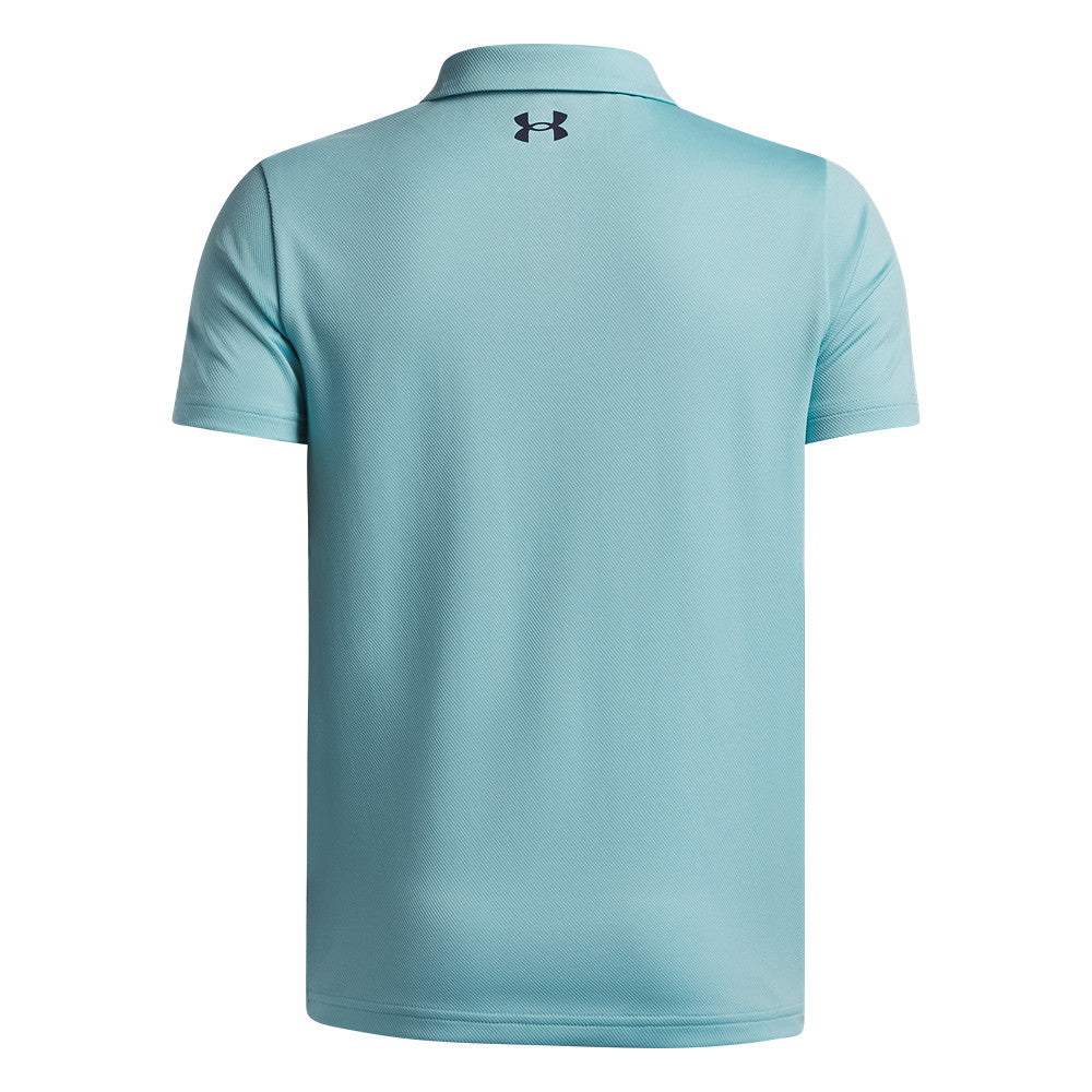 Polo Golf Junior Under Armour Matchplay Azzurra