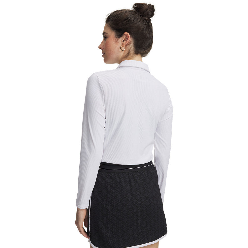 Under Armour Drive Chill Poloshirt mit langen Ärmeln – Damen