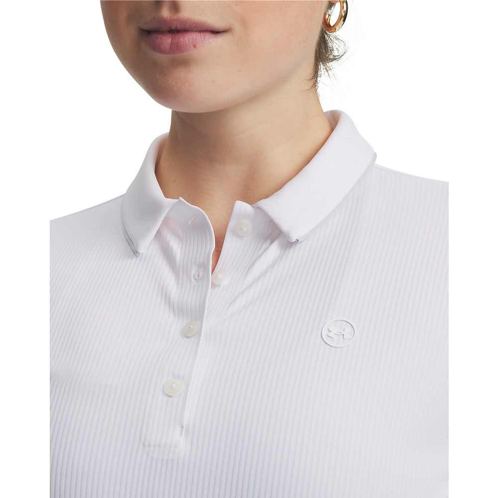 Under Armour Drive Chill Poloshirt mit langen Ärmeln – Damen