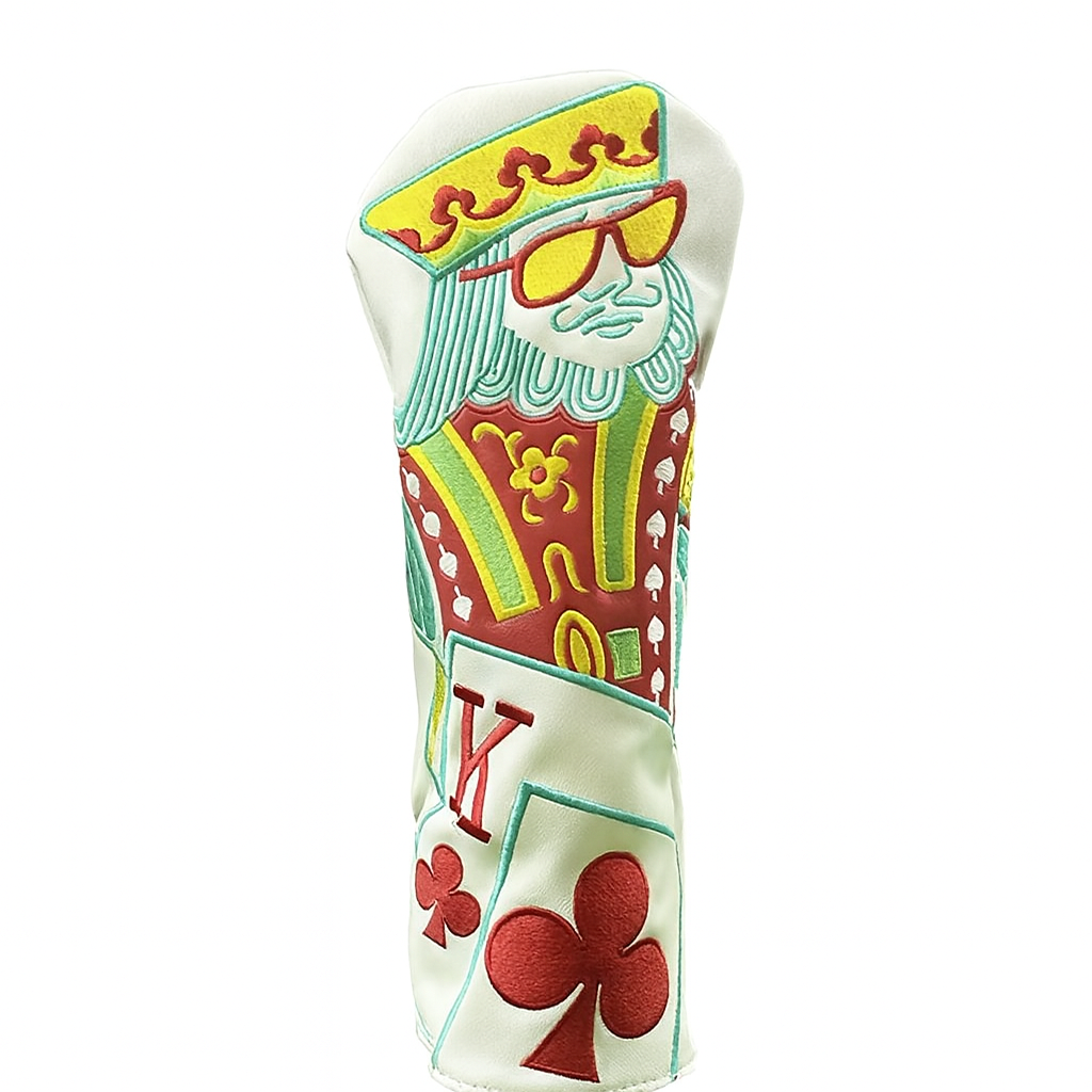 Carte da Gioco Headcover Bianco Driver