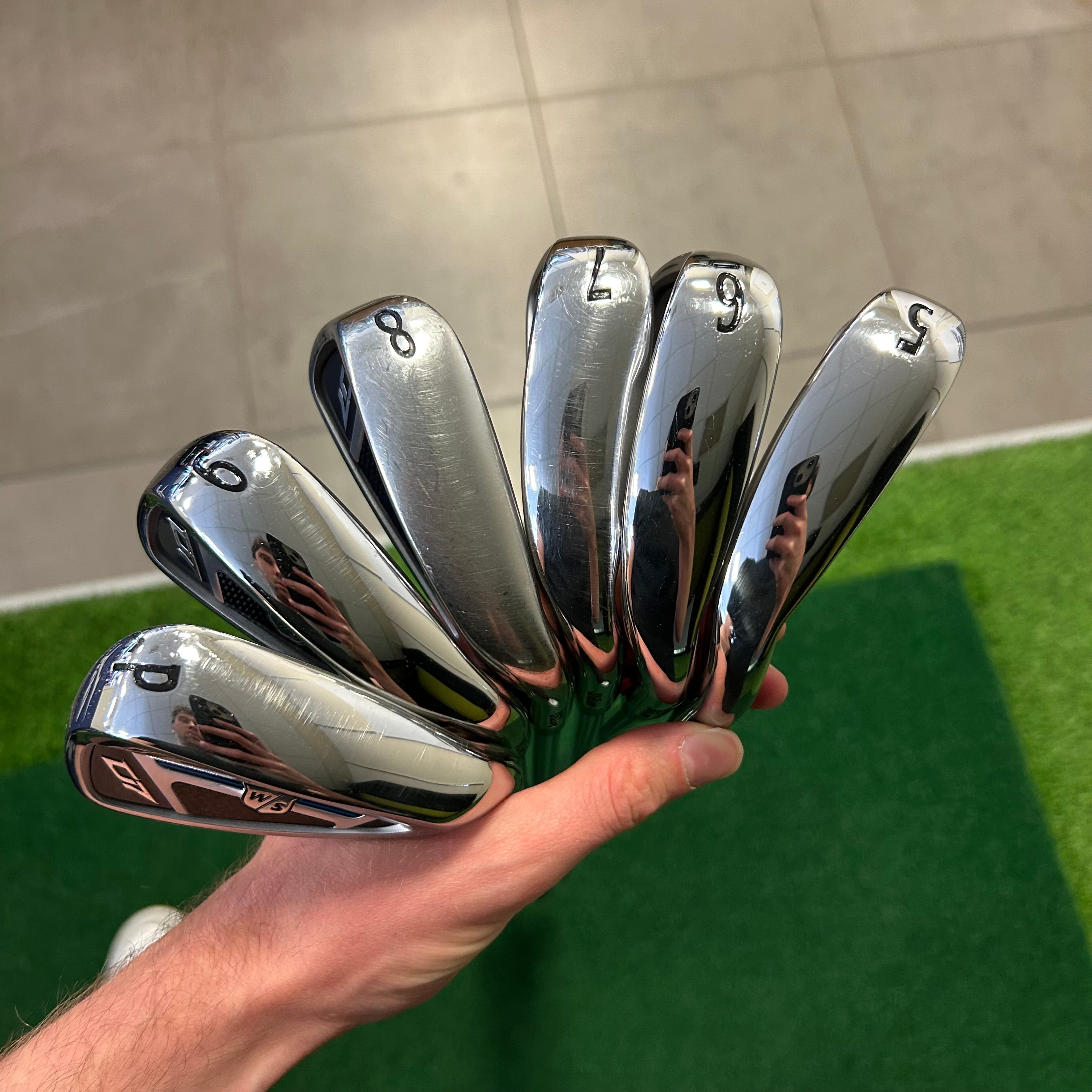 Wilson D7 5-Pw Set di Ferri Acciaio - Usato