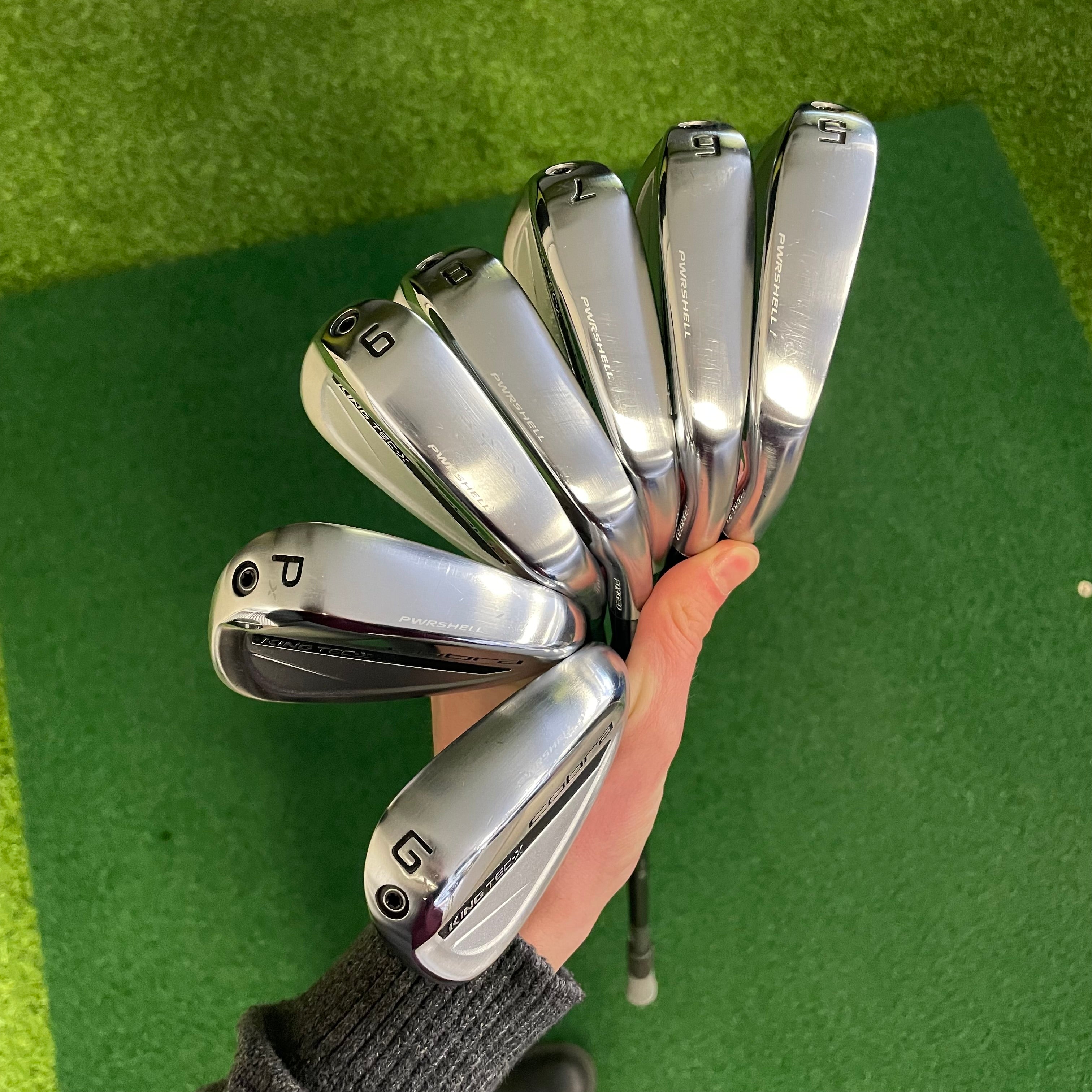 Cobra King Tec-X 5-Pw+Gw Eisensatz 25/26 - Gebraucht