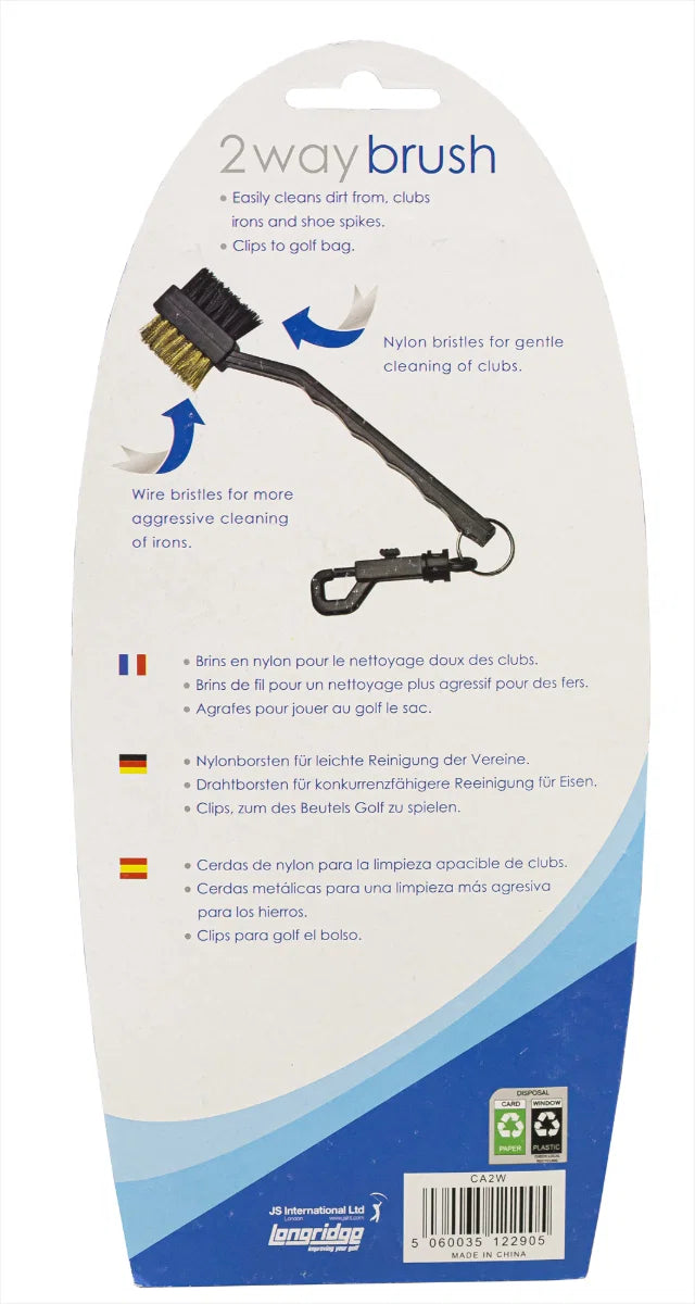 Spazzola Longridge 2-Way per Mazze da Golf
