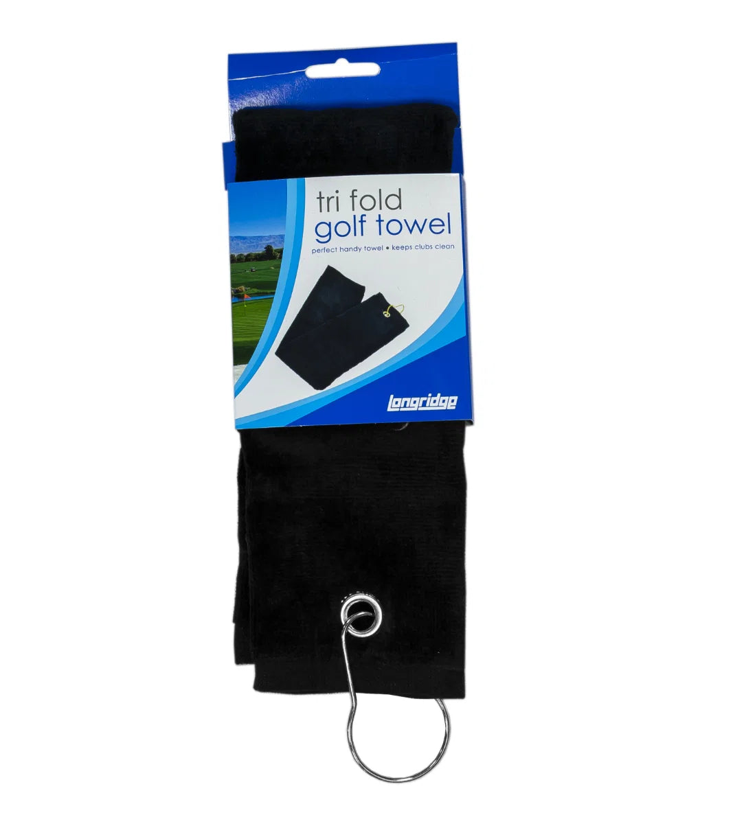 Three Fold Towel Longridge Schwarz