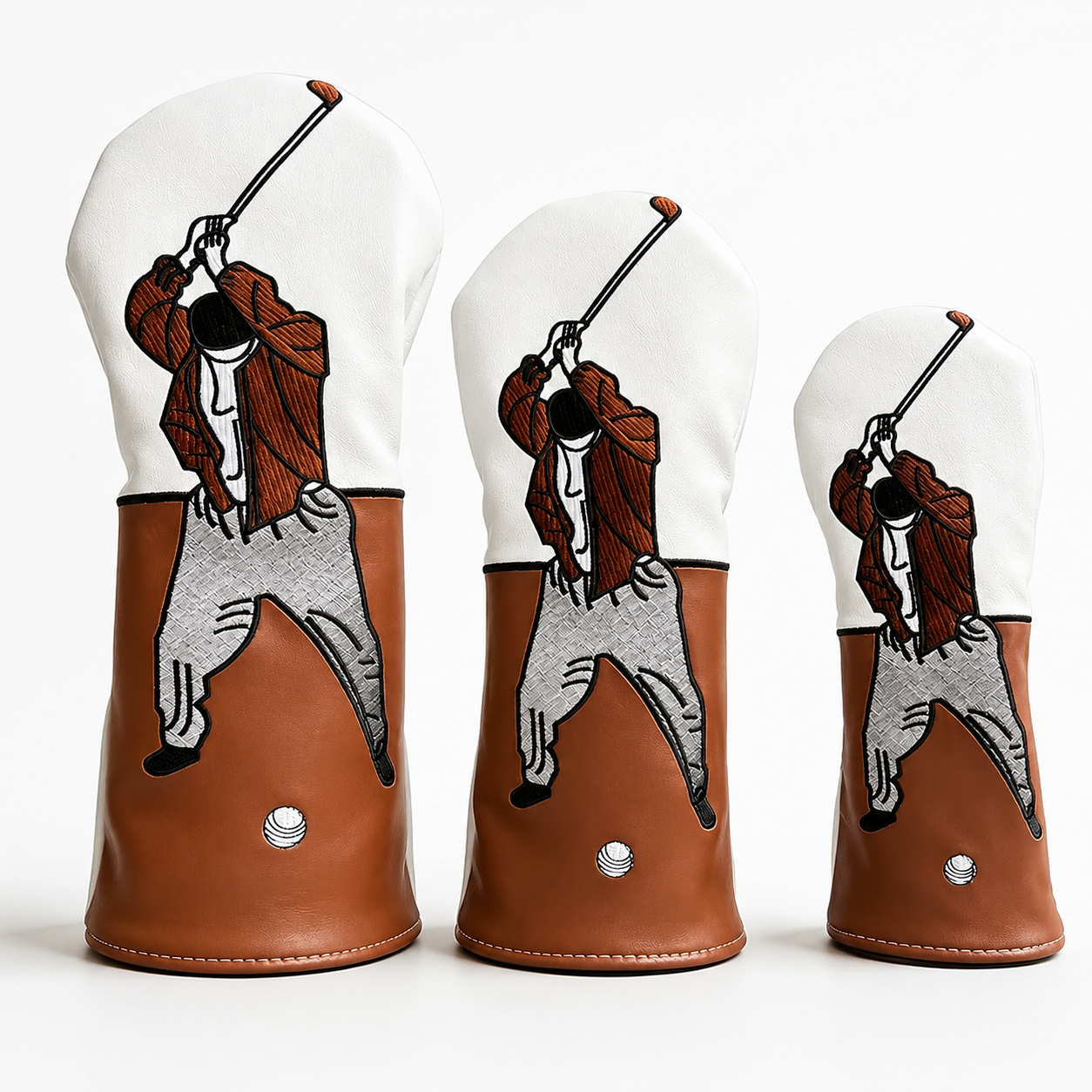 Housse de club de golf Palmiers Driver/Bois/Hybride