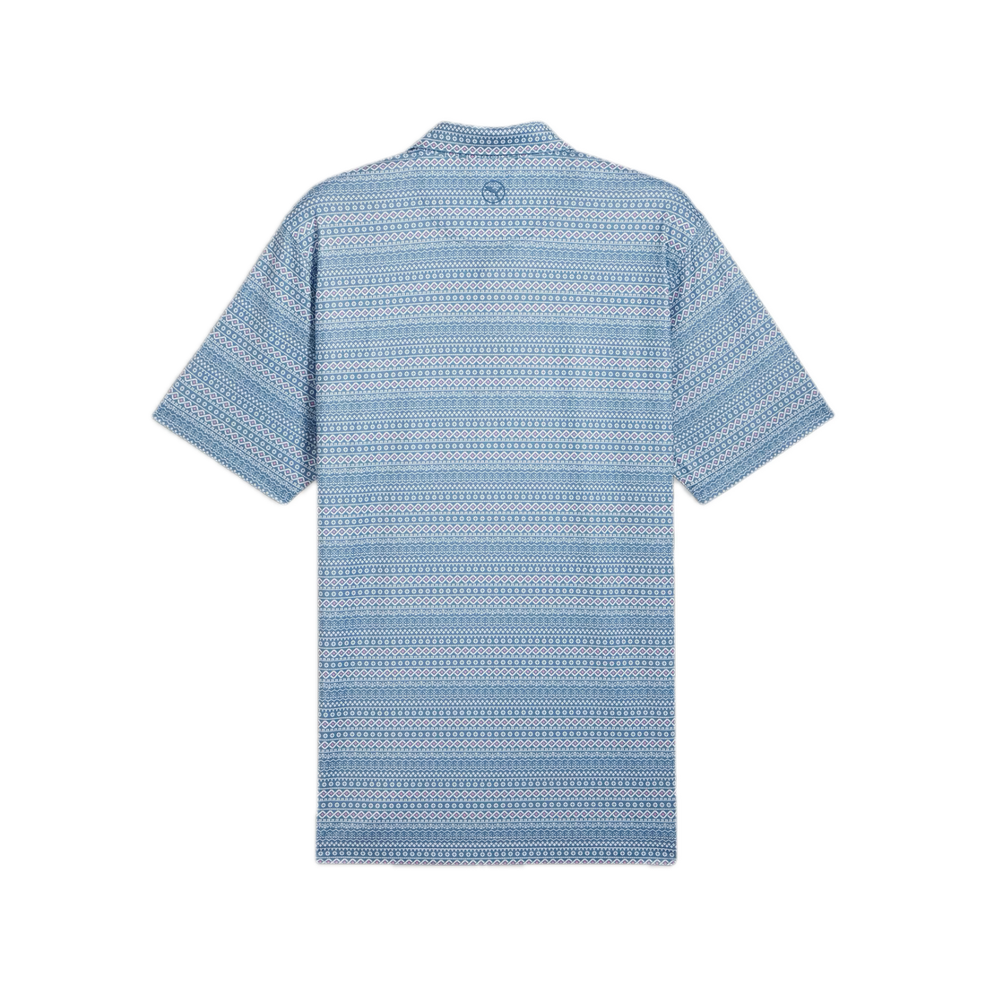 Puma Fair Isle Micro Print Polo