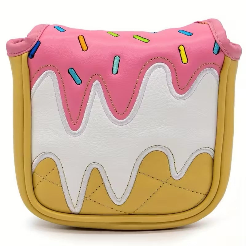 Icecream Headcover Putter Mallet Golf