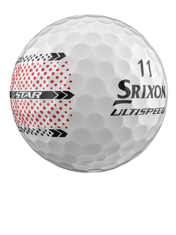 Palline da Golf Srixon Q-Star Ultispeed Trackline - Dozzina
