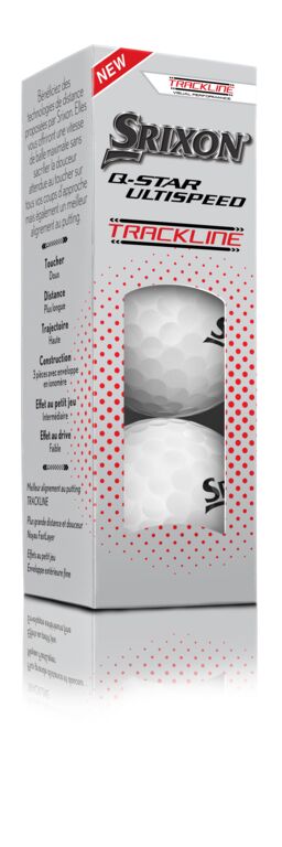 Palline da Golf Srixon Q-Star Ultispeed Trackline - Dozzina