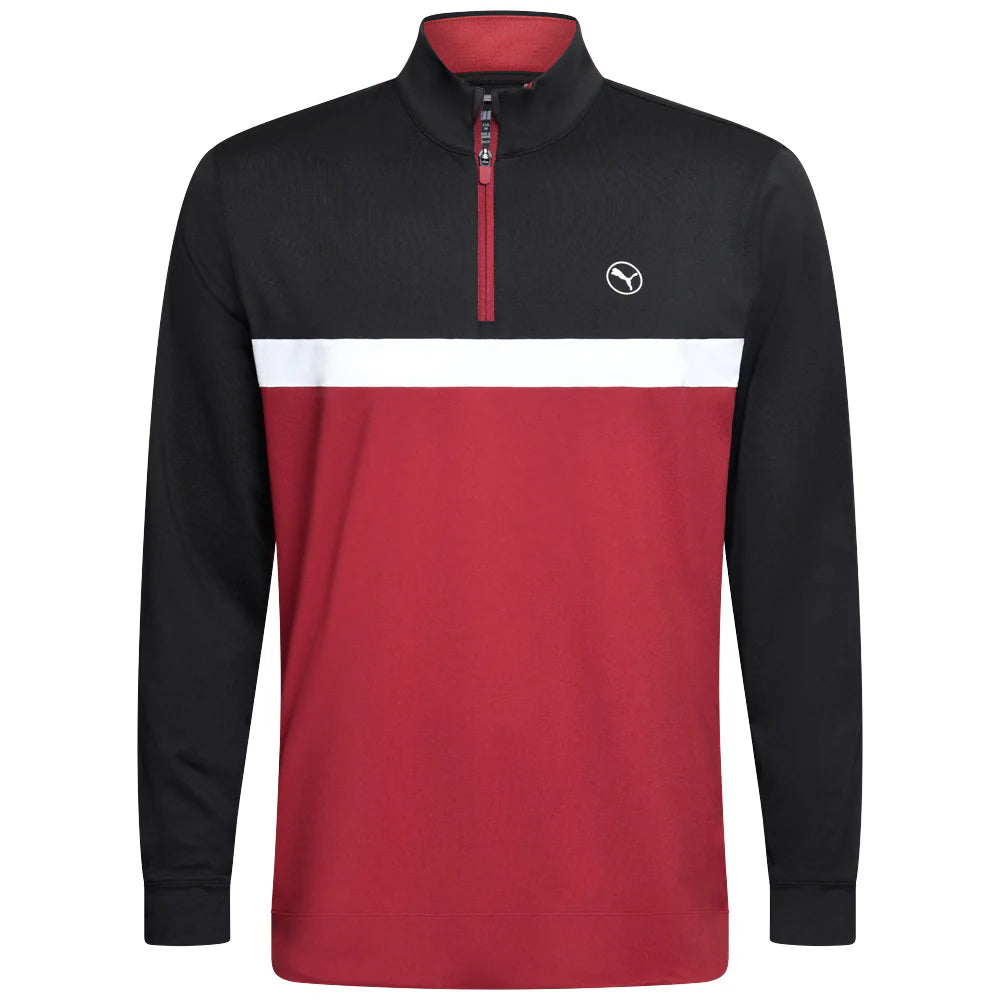 Puma Colorblock 1/4 Zip Maglia