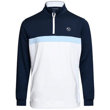 Puma Colorblock 1/4 Zip Maglia