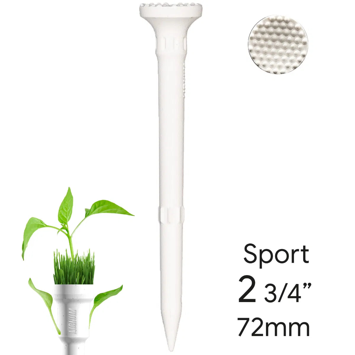 Lignum 72mm Tees 12pk (Ecoline Sport) - Per Driver