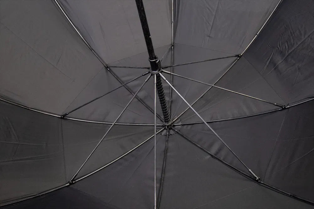 Longridge 60-Zoll-Doppelschirmdach-Regenschirm