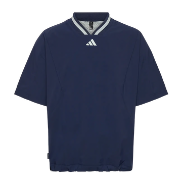 Pullover Golf Uomo Adidas Golf BTC SS Layer Blu