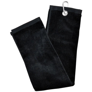 Longridge Black Luxury 3 Fold Towel