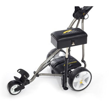 PowaKaddy Deluxe Seat Sitz mit Staufach für elektrischen Golftrolley