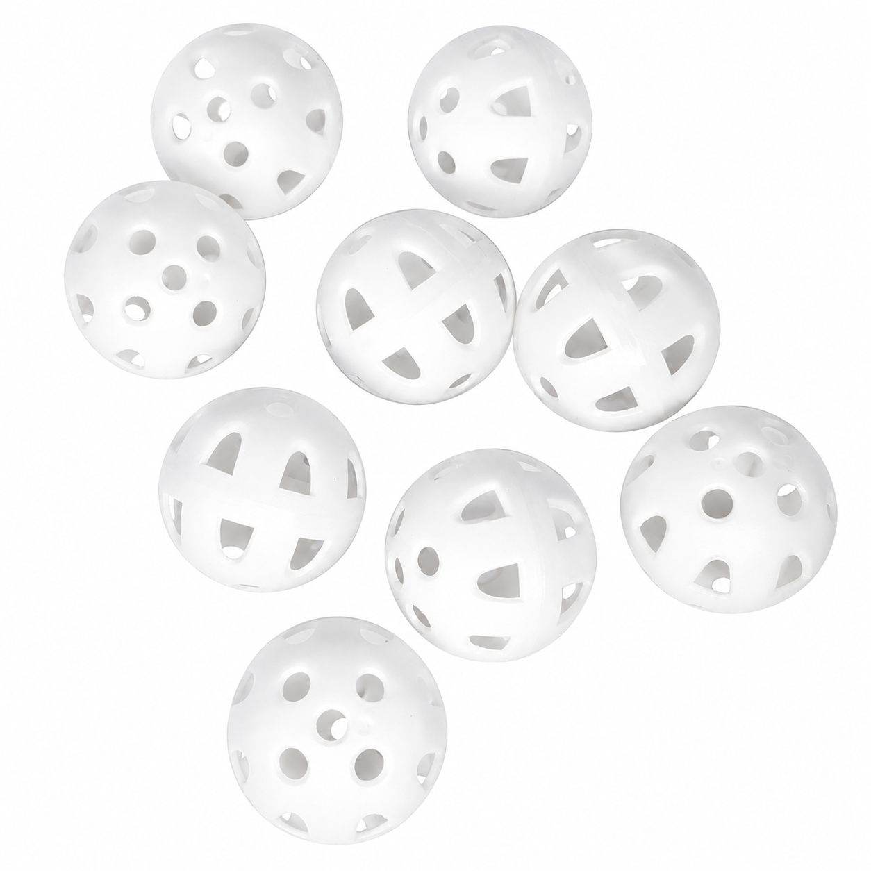 Practice Balls – Palline da Allenamento Traforate (Confezione da 6)