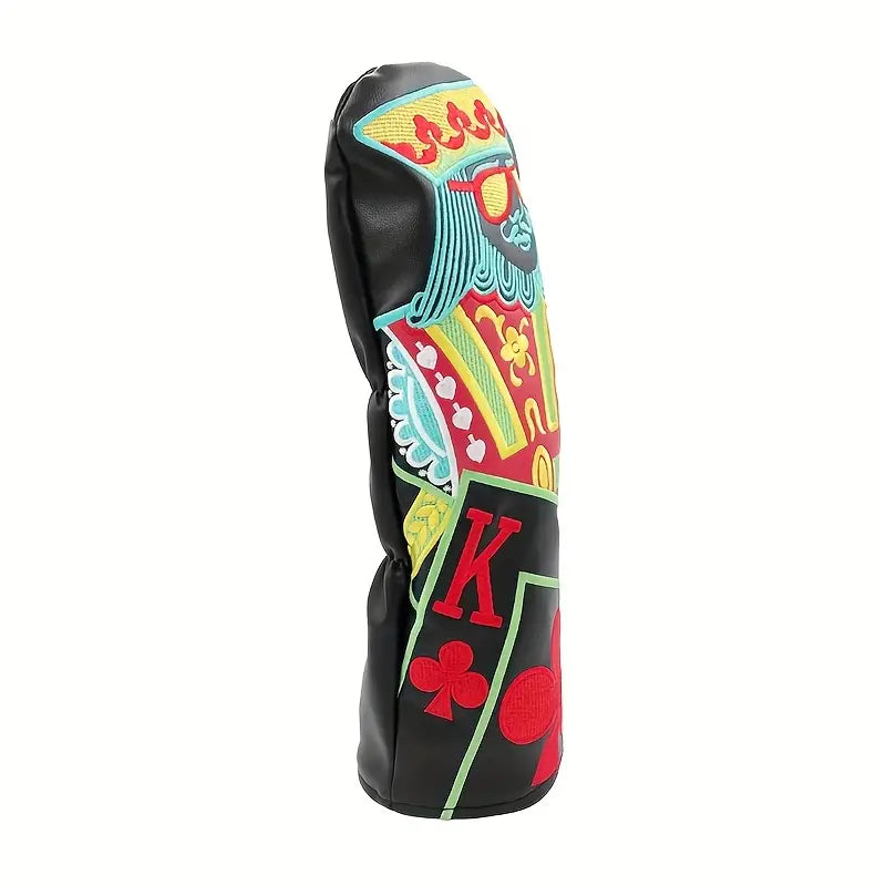 Carte da Gioco Headcover Nero Driver/Legno/Ibrido