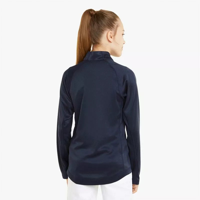 Pull de golf PUMA pour fille avec zip 1/4