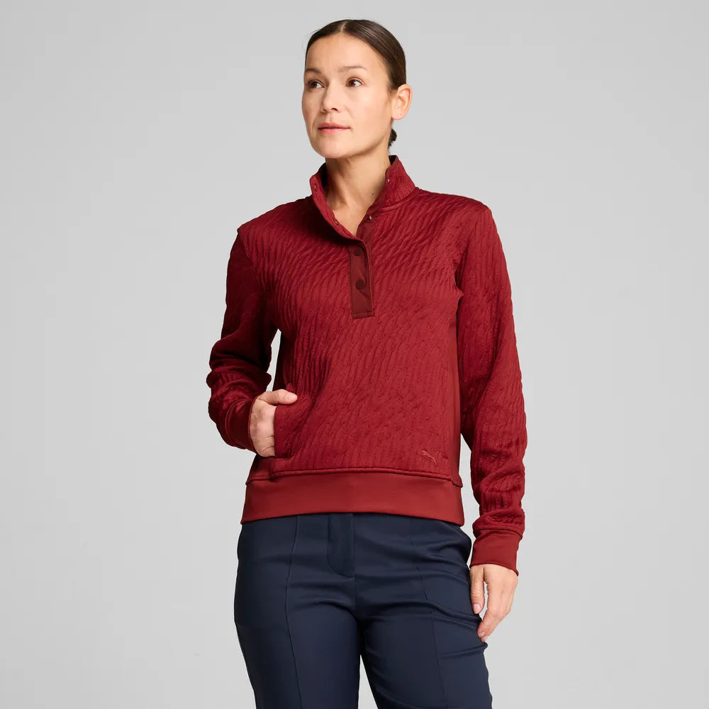 Puma Damen Golfpullover Jacquie Snap