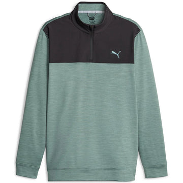 Felpa Leggera Golf Uomo Puma Cloudspun Colourblock 1/4 Zip