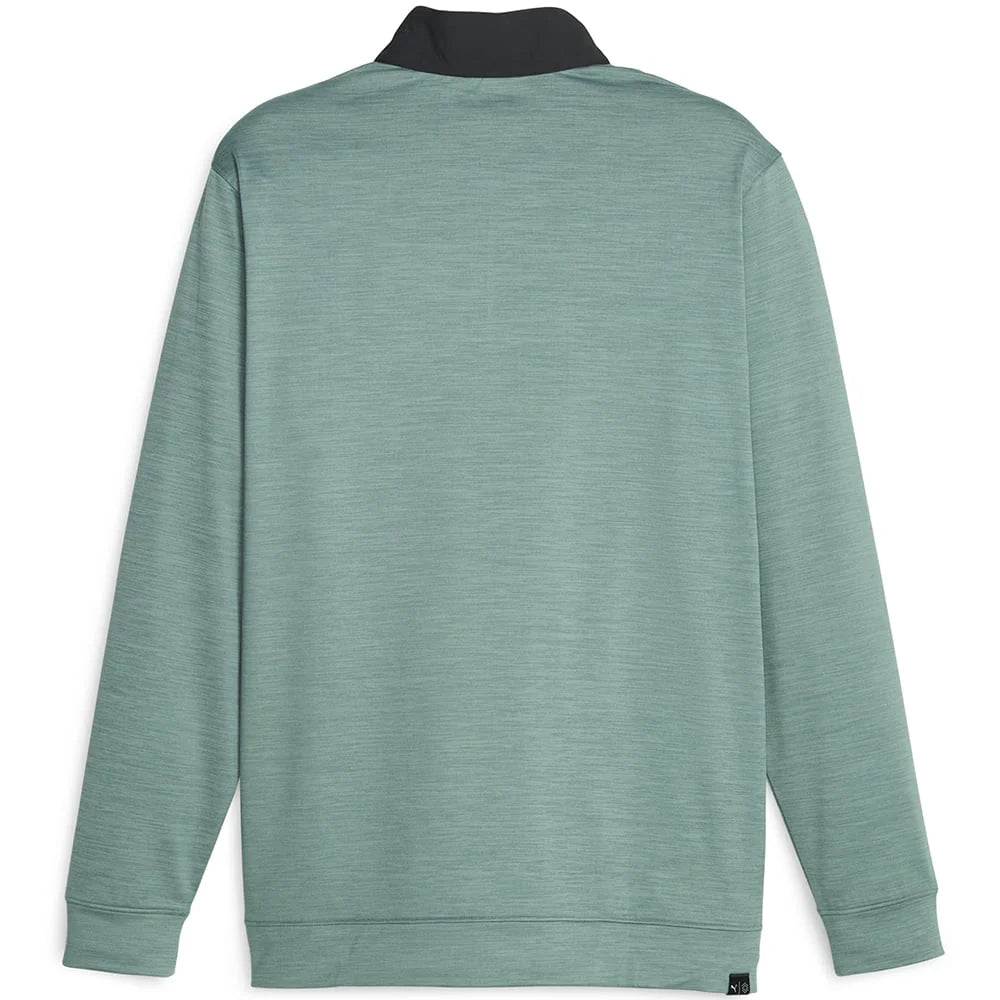 Felpa Leggera Golf Uomo Puma Cloudspun Colourblock 1/4 Zip