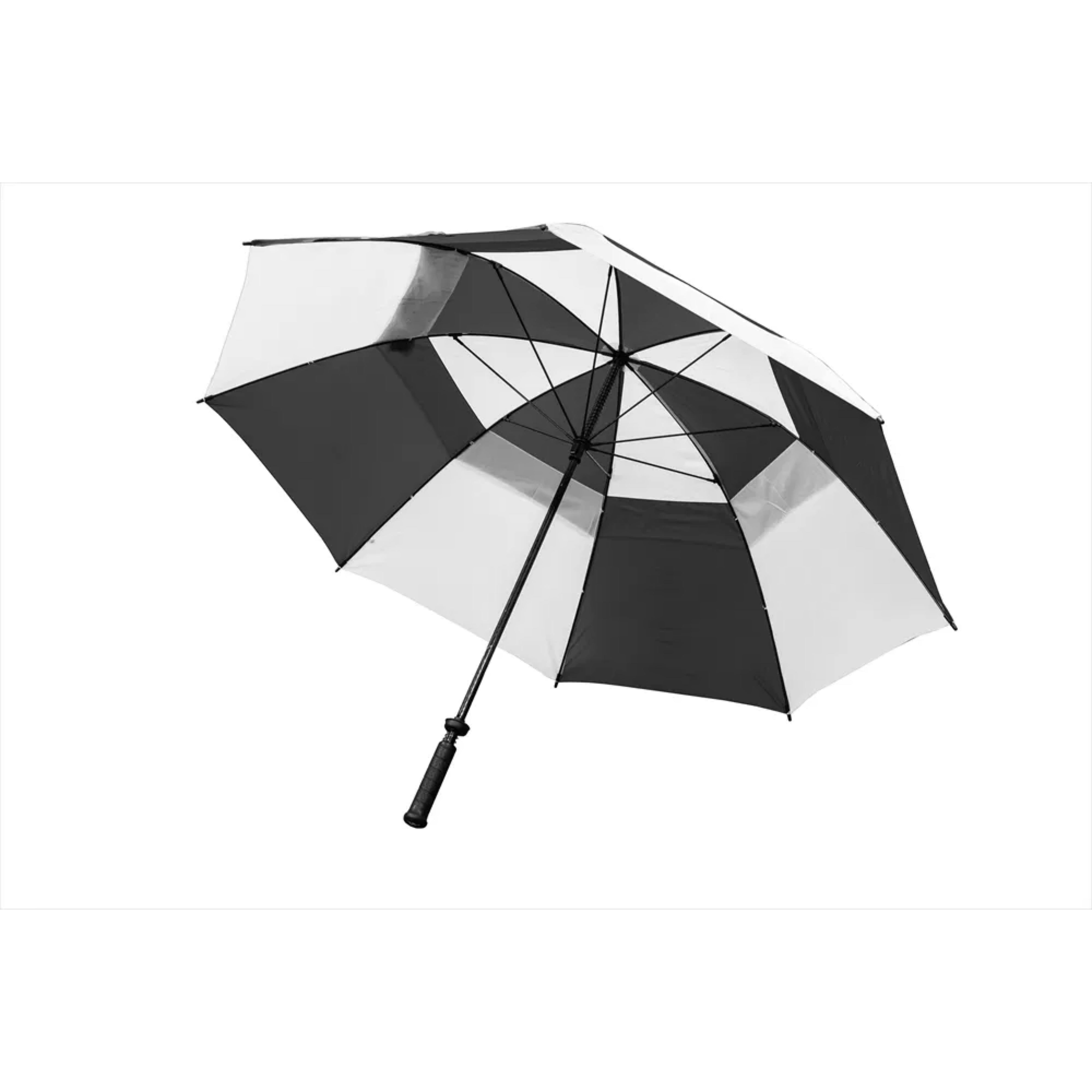 Longridge 60-Zoll-Doppelschirmdach-Regenschirm